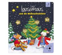 Leo Lausemaus und die Weihnachtslichter: Interaktives Weihnachts-Pappbilderbuch mit Pust- und Lichteffekt ab 2 Jahren