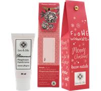 Leo & Lilo Crème Mains Pivoine en Fleurs + Carte de Vœux - Vœux de Noël