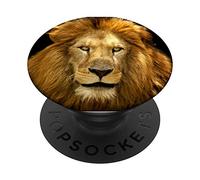 Leo lion chat PopSockets Support et Grip pour Smartphones et Tablettes