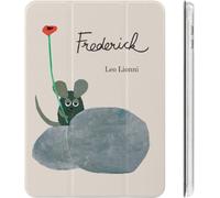 Leo Lionni Picture Book Étui Pour Ipad 2020 En Tpu Résistant Aux Chocs, Réglage Automatique De L'angle De Veille/Réveil, Jolie Coque De Protection Transparente 10.2in