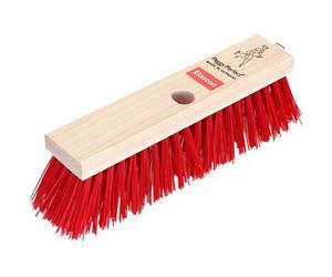 LEO MAIER Balai de rue, en bois, largeur: 300 mm