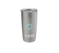 Leo, Maître du Feu Gobelet isotherme en acier inoxydable double paroi