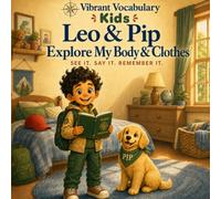 Leo & Pip Explore My Body & Clothes: A First-Words S nd-Find Body Parts & Getting-Dressed Adventure for Toddlers Ages 2-5