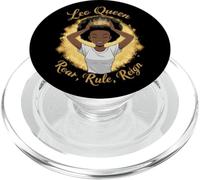 Leo Queens are Born du 23 Juillet au 22 août Signe du Zodiaque des Femmes PopSockets PopGrip pour MagSafe
