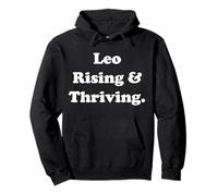 Leo Rising & Thriving Astrology Quote Sweat à Capuche