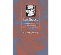 Leo Strauss, The Johns Hopkins Series in Constitutional Thought Thomas L. Pangle (Auteur)