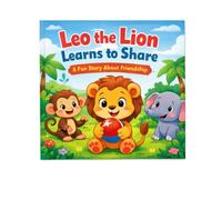 Leo the Lion Learns to Share .: A Colorful Picture Book That Builds Social Skills, Empathy & Kindness in Children Ages 2-5