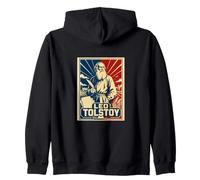 Leo Tolstoï Auteur Russe Sweat à Capuche