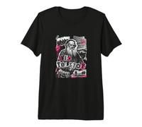 Leo Tolstoï Auteur Russe T-Shirt Haut de Gamme