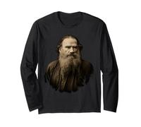 Leo Tolstoï Écrivain Russe Russie Auteur Graphique Manche Longue