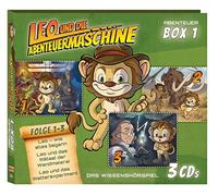 Kiddinx Entertainment - Leo und die Abenteuermaschine - Coffret 3 CD (Épisodes 1-3)