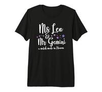 Leo Wife Gemini Husband T-Shirt Haut de Gamme