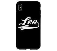 Leo Zodiac Sign - Horoscope - Throwback Design - Classic Coque pour iPhone XS Max