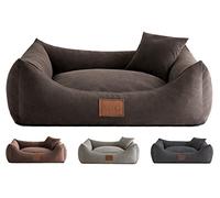 Leo4dog. Canapé Sun - 6 tailles - 4 couleurs - Panier pour chien - S-67 x 52 cm, gris)