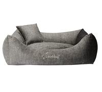 Leo4dog Canapé Vogue 5 Tailles, 5 Couleurs. Lit pour Chien, Coussin pour Chien, canapé pour Chien, Panier pour Chien (S - 67x52, Graphite)