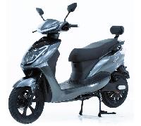 Leo50 Evo - Scooter électrique 50cc - moteur 2500 W - batterie 60V 30Ah, gris