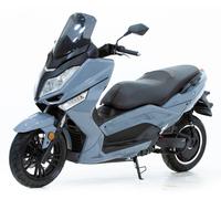 Leo90 - Scooter électrique 125cc - moteur 5100 W - batterie 72V 50Ah, gris acier