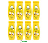 Leocrema Lot de 8 crèmes pour le corps hydratantes à la noix de coco 72 heures d'hydratation intense 250 ml + porte-clés Beni Culinari