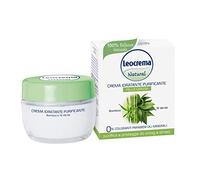 Leocrema Crème visage hydratante purifiante Bambou et thé vert – 50 ml