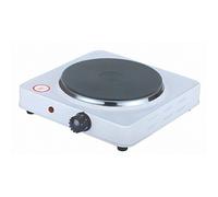 LEOFLA Cuisinière électrique réglable 1500 W de voyage camping plaque en fonte 185 mm