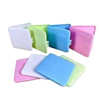 LEOFLA Paire de coques de protection pour masques de boîte portable et de poche