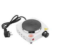 LEOFLA Réchaud électrique réglable 500W Voyage Camping Plaque en fonte 108 mm