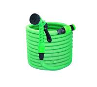 LEOFLA Tuyau extensible de jardin de 15 m avec 7 fonctions pour lavage étanche à l'eau