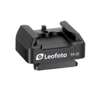 Leofoto FA-10 Cold shoe Mount "V" type système de verrouillage rapide automatique | ✅ Livraison gratuite à partir de 100 €