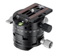 Leofoto G2+NP-60 tête de trépieds Noir Aluminium 1/4, 3/8" Pan