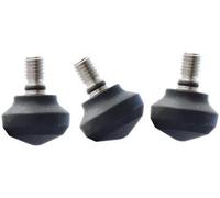 LEOFOTO LF-16 Pieds de trépied en Caoutchouc 16mm (3 pièces)