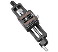 Leofoto MP-180S Kit rail macro sans fin avec pince compatible Arca/RRS pour mise au point et plaque QR 180 mm