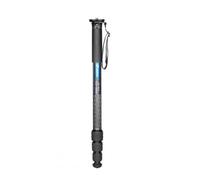 Leofoto - Monopode en Carbone - Travaux Lourds - Poids autorisé : 20 kg - Max. Hauteur: 170 cm (sans rotule) - Quatre Sections d'extension - MP-364C