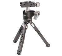 Leofoto MT-03 + LH-25 Spider Mini trépied de Table et rotule pour Photographie DSLR