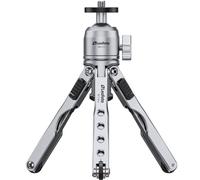 LEOFOTO MT-03 Mini Trépied Table + MBH-20 Gris