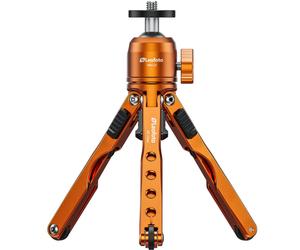 LEOFOTO MT-03 Mini Trépied Table + MBH-20 Orange