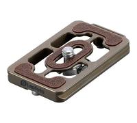 Leofoto NP-65T Plaque QR en titane bronze | ✅Prix compétitifs