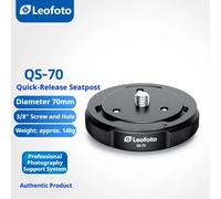 Leofoto plaque à dégagement rapide QS-45/50/60/70 trépied universel colonne centrale Rail bras oscillant plaque d'adaptation série QS à dégagement rapide QS-60