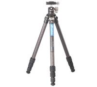 Leofoto - Ranger - Trépied en Carbone pour appareils Photo - Tête à rotule Incluse - Capacité de Charge de 6kg - Pieds Extensibles - Hauteur: 5,7 cm - 109 cm - RF-224C+ Tête à rotule LH-25