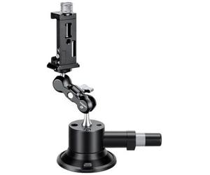 LEOFOTO SC-01 Kit Ventouse avec Bras Magique et Support Smartphone