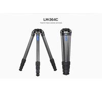Leofoto - Summit - Trépied en Carbone pour appareils Photo - Capacité de Charge de 30 kg - Pieds Extensibles - Hauteur: 9 cm - 145 cm - LM-364C
