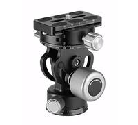 Leofoto - Tête de Monopode - Se Monte sur des plaques de trépieds de 48 mm de diamètre avec Une Connexion filetée 3/8" - Poids de Charge: 12 kg - VH-20