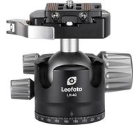 Leofoto tête sphérique de trépied LH-40LR + plaque de fixation rapide NP-50