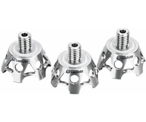 LEOFOTO TF-02 Set Embouts Titane pour Trépied (x3)