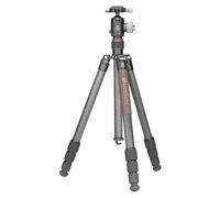 Leofoto - Urban - Trépied en Carbone avec tête de Balle - Max. Hauteur: 166 cm - Rotation de la tête à 360 degrés - LX-284CT + XB-38