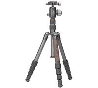 Leofoto - Urban - Trépied en Carbone avec rotule - Facile à Utiliser - Rotation de la rotule à 360 degrés - LX-225CT + Rotule XB-32Q