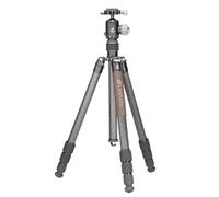 Leofoto - Urban - Trépied en Carbone avec tête de Balle - Max. Hauteur: 166 cm - Rotation de la tête à 360 degrés - LX-284CT + XB-38