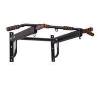 Leogreen Barres de Traction Murale, Barre de Fitness Gym à Domicile Pull Up Bar Faire des Exercices TRX et Boxe Training Workout Bar, 6 poignées antidérapantes, Max 200 kg