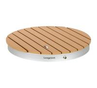 Leogreen Douche de Jardin, Douche Exterieur Piscine, Douche de Camping Portable Jusqu'à 4M de Hauteur de Jet Réglable, Douche de Sauna Résistante Aux Intempéries, Résistant UV, Circulaire
