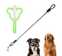 LeoHaze Laisse Lasso pour Chien, Laisse Anti Traction Anti-Morsure, Poignée Coussin de Confort, Idéale pour Promener Votre Chien en Extérieur et pour Le Dressage
