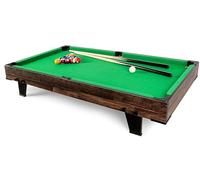 Leomark Table de Billard 120 x 60 cm Portable de Style Vintage Kit Complet Pratique et Fonctionnelle